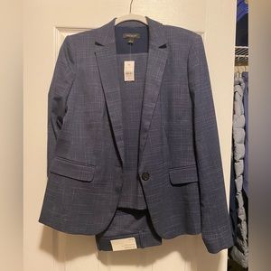 Women’s Blue Trouser Matching Pant Suit